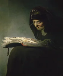 Portræt af Rembrandts mor